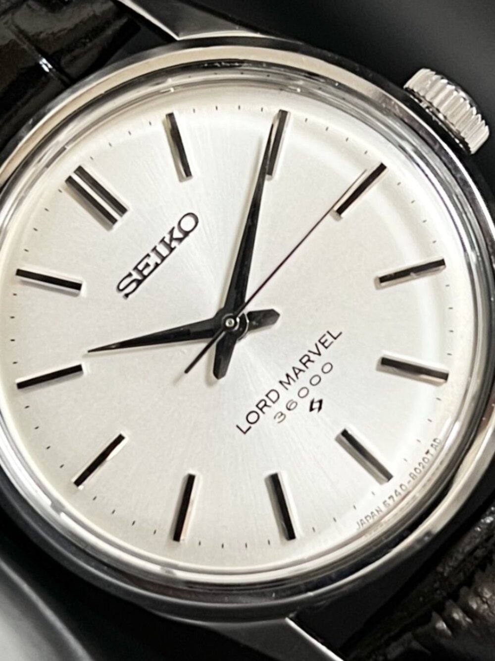 vintage Seiko Lord Marvel 36000 hi beat manual wind watch